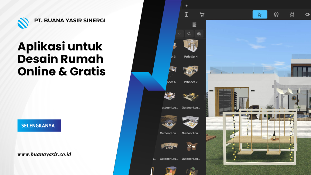 Aplikasi untuk Desain Rumah Online & Gratis