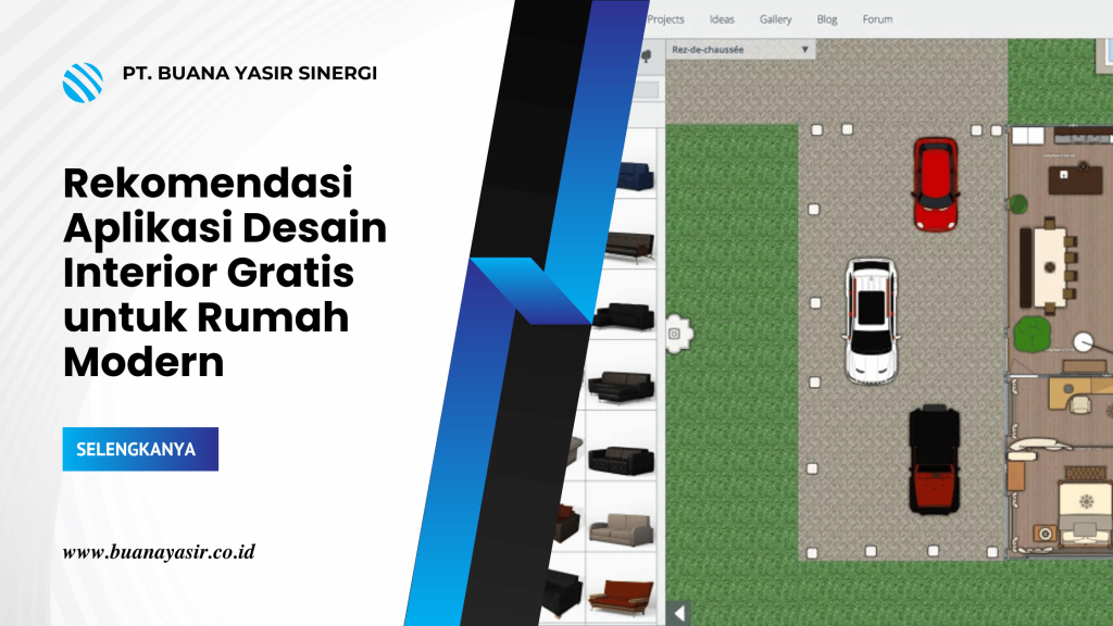 Rekomendasi Aplikasi Desain Interior Gratis untuk Rumah Modern